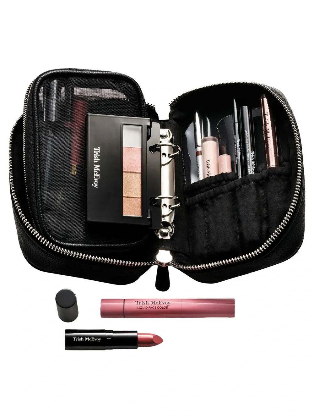 Trish McEvoy Power of Makeup Medium Planner — Vegan Leather